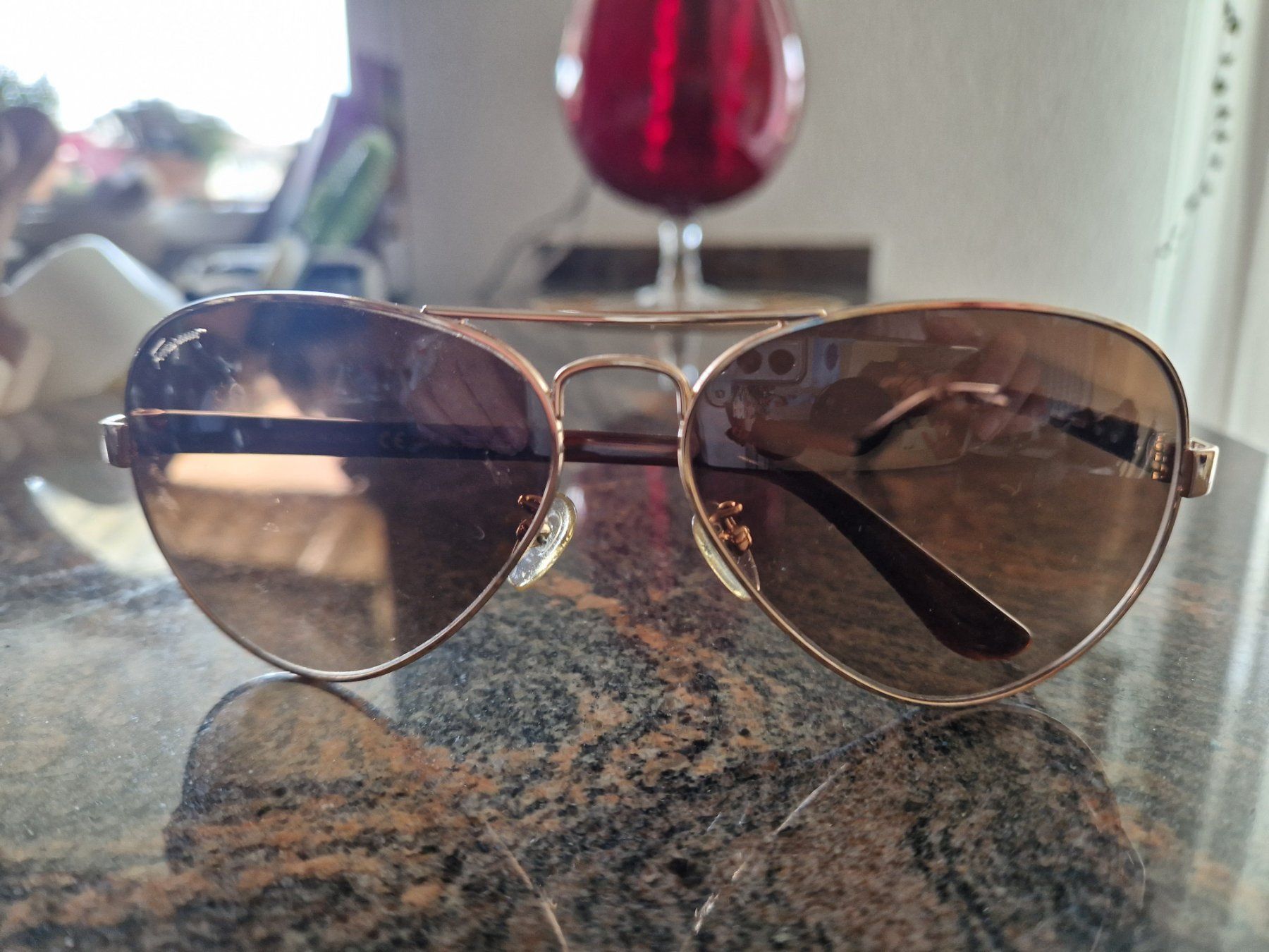 Salvatore Ferragamo Lunettes & Verres: Original "Ferragamo" Pilotsonnenbrille – Neuf (Voir description) à Thalwil par macrisa2017 4