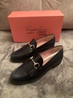 Attraktiver Loafer, Black, NEU, weiches LederGrossr 38,