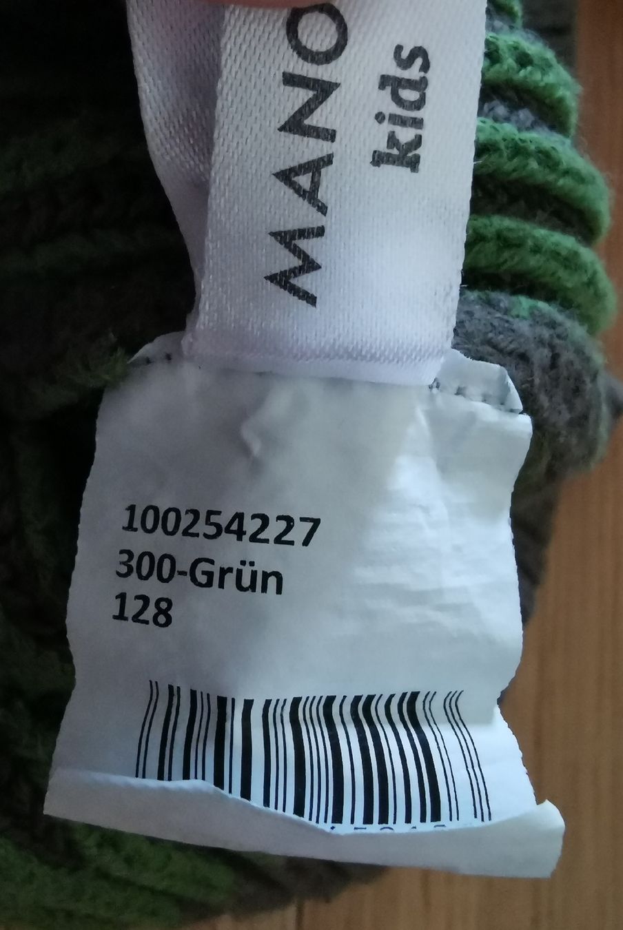 Manor Maglioni & Felpe: Strickpullover in Grau-Grün, Gr. 122/128 100% Bio- Baumwolle – Usato da Seuzach venduto da Tureda 4