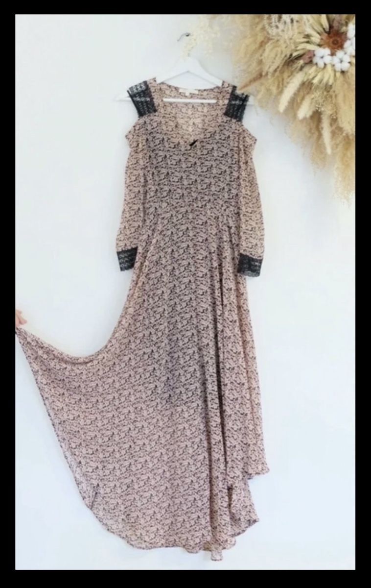 Maje Vestiti: Maje Kleid Gr.3 Floral Maxikleid – Usato da Emmen venduto da cocowalk 5