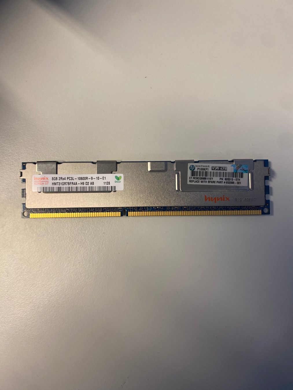 Memoria / RAM: Hynix 8GB RAM – Usato da Zizers venduto da Digitag0