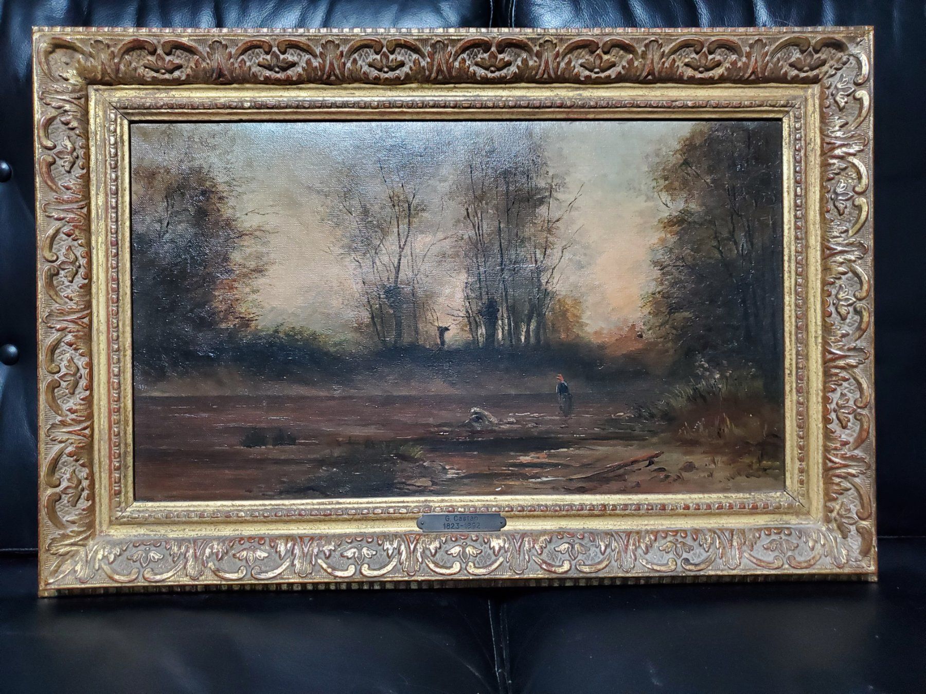 Dipinti: GUSTAVE CASTAN 1823-1892 – Usato da BASEL venduto da elvins