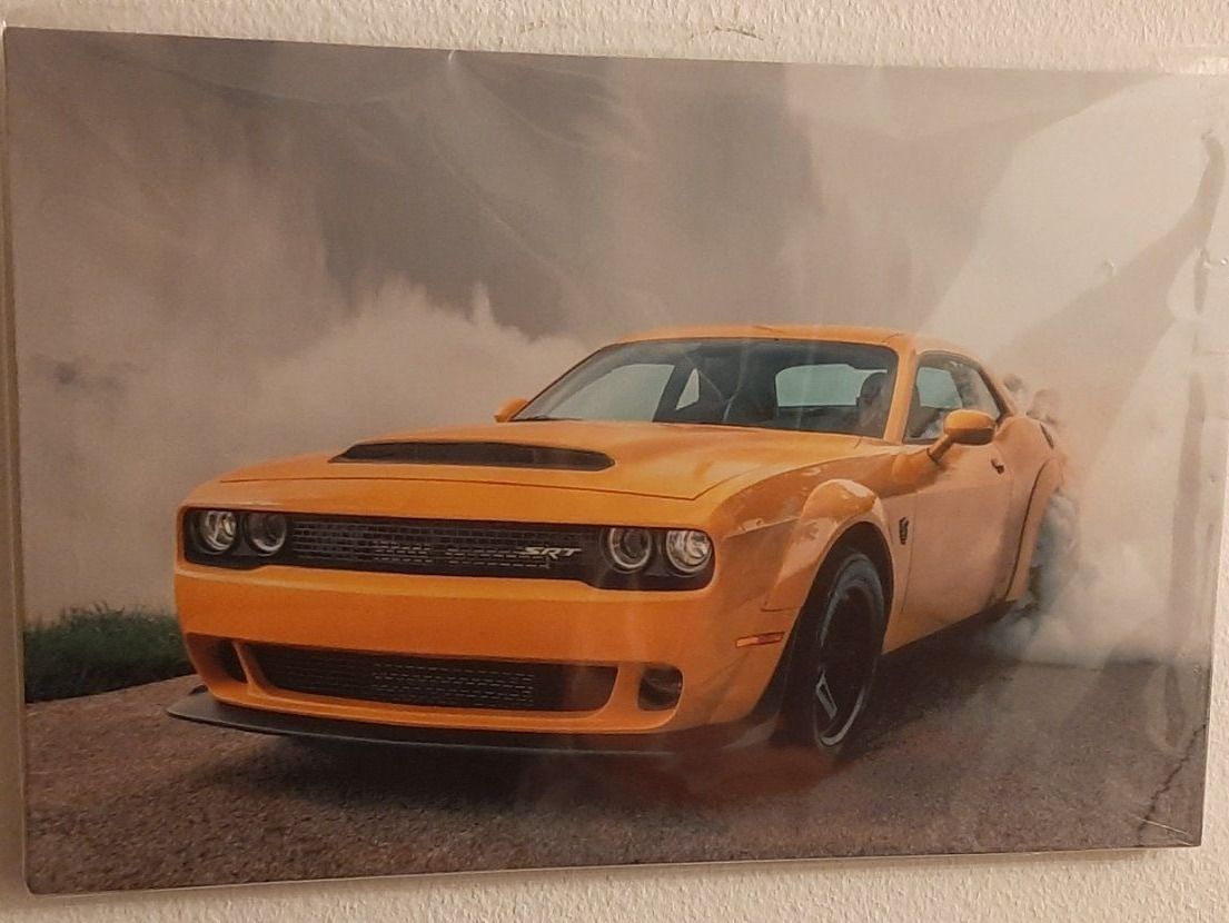 Cornici: DODGE CHALLENGER SRT HELLCAT LED Kunstbild – Nuovo e nell'imballaggio originale da Kilchberg ZH venduto da ruedi34 1