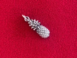 Anhänger Ananas 925 Sterling Silber