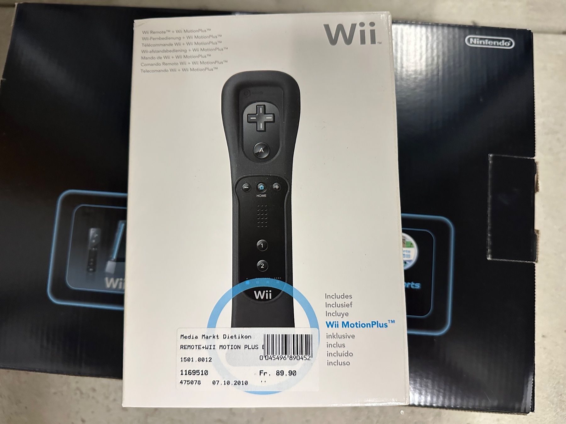 Nintendo Konsolen: Nintendo Wii Schwarz inkl. GameCube-Spiele & Controller – Gebraucht aus Caslano von THEDMLM 3