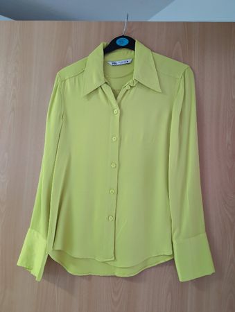 Camicia in raso taglia S