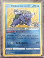 Pokémon Karte Strahlendes Turtok Pokémon GO 018/078