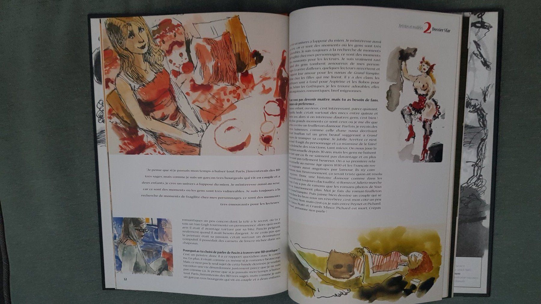 Libri: DBD - Joann Sfar - entretien avec Frédérique Pelletier – Usato da Fully venduto da Minouchka 1