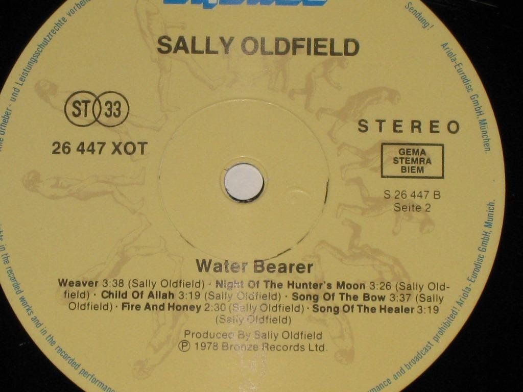 Dischi in vinile: LP - SALLY OLDFIELD - WATER BEARER – Usato da Steckborn venduto da Quo7 2