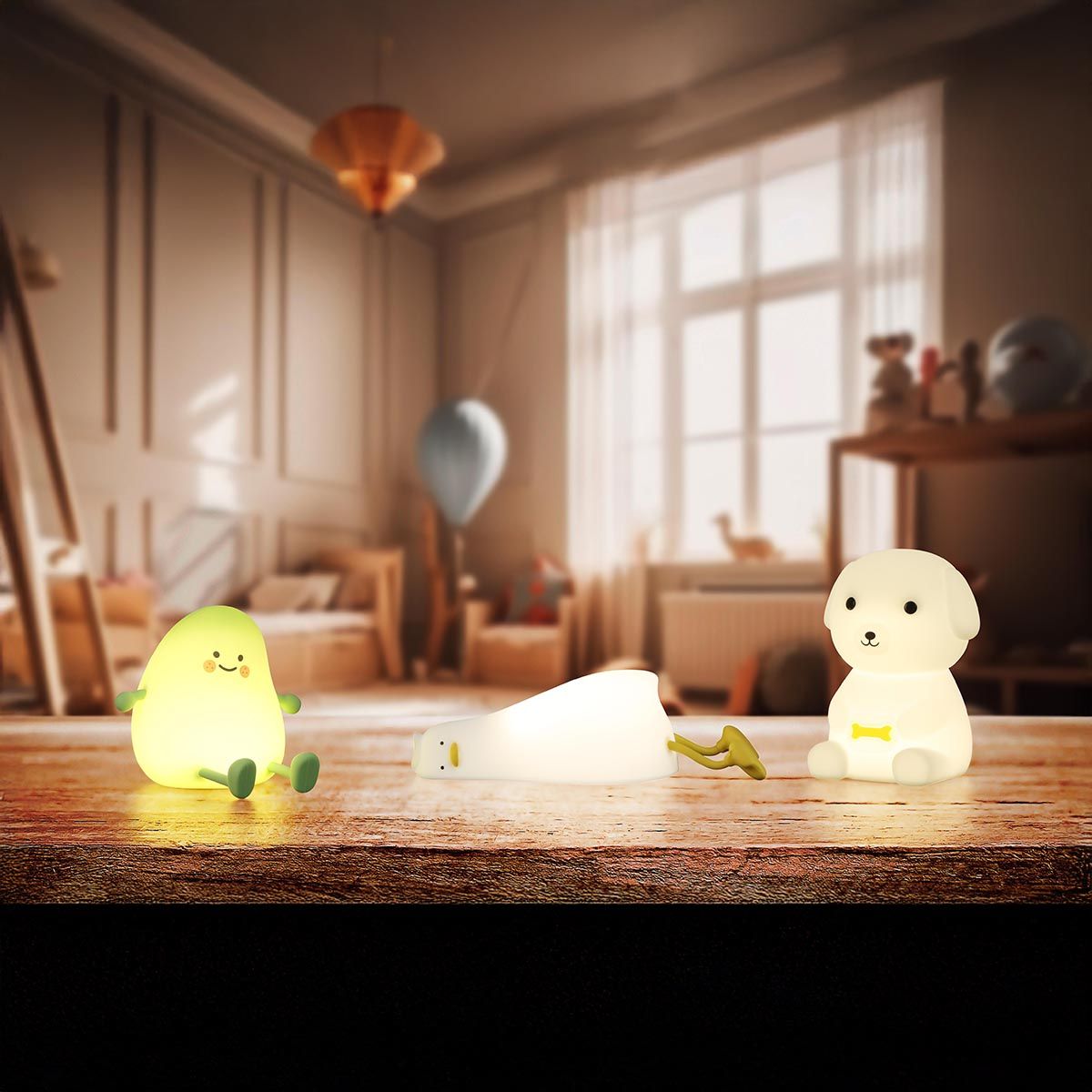 Kronleuchter & Deckenlampen: LED Kinder Tischleuchte Mango 12 cm Höhe – Neu (gemäss Beschreibung) aus Kreuzlingen von Smart-Light 1