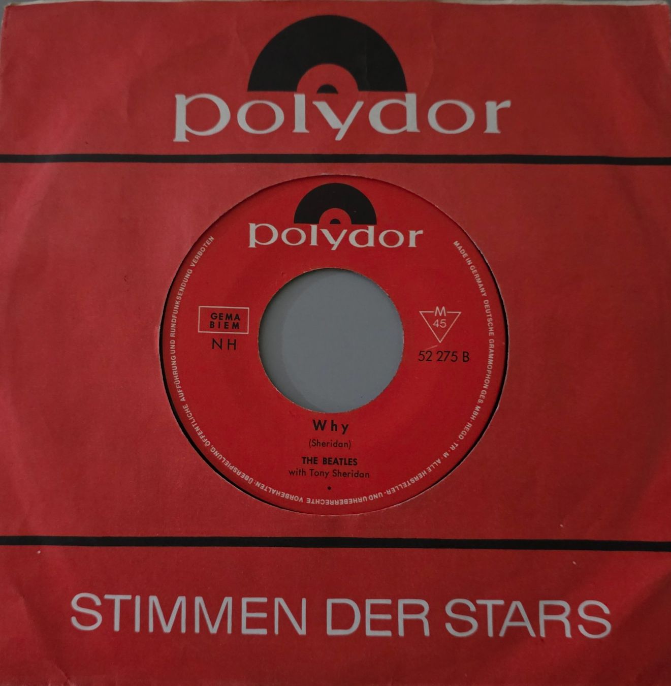 Dischi in vinile: The Beatles Single – Cry For A Shadow / Why – Usato da Root venduto da atelier22 1