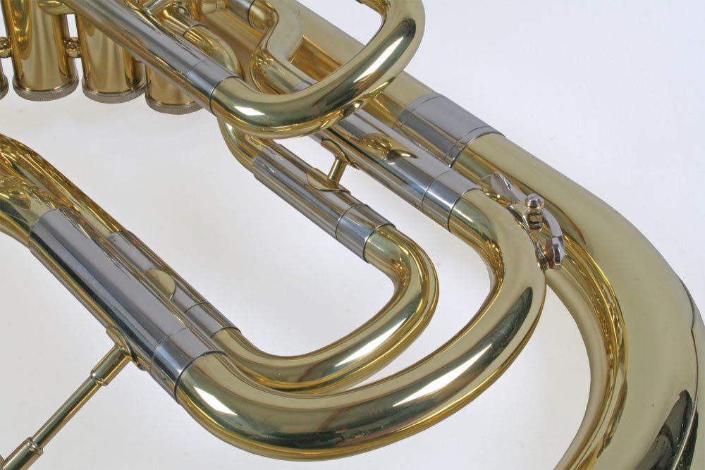 Karl Glaser Strumenti musicali: Hochwertiges Euphonium, Bb, Monel Ventile, versilbert – Nuovo e nell'imballaggio originale da Lostallo venduto da Guddah78 1