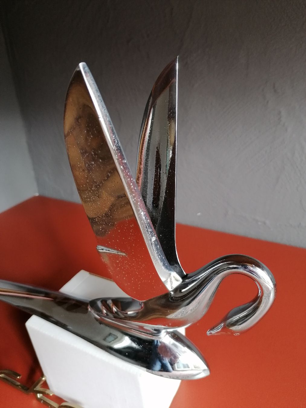 Statuette: Packard Emblem Kühlerfigur Original. – Usato da Suhr venduto da sbblok 3