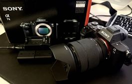 Sony Alpha 7 ||+FE 28-70mm OSS+3 Akkus+0VP+1881 Count