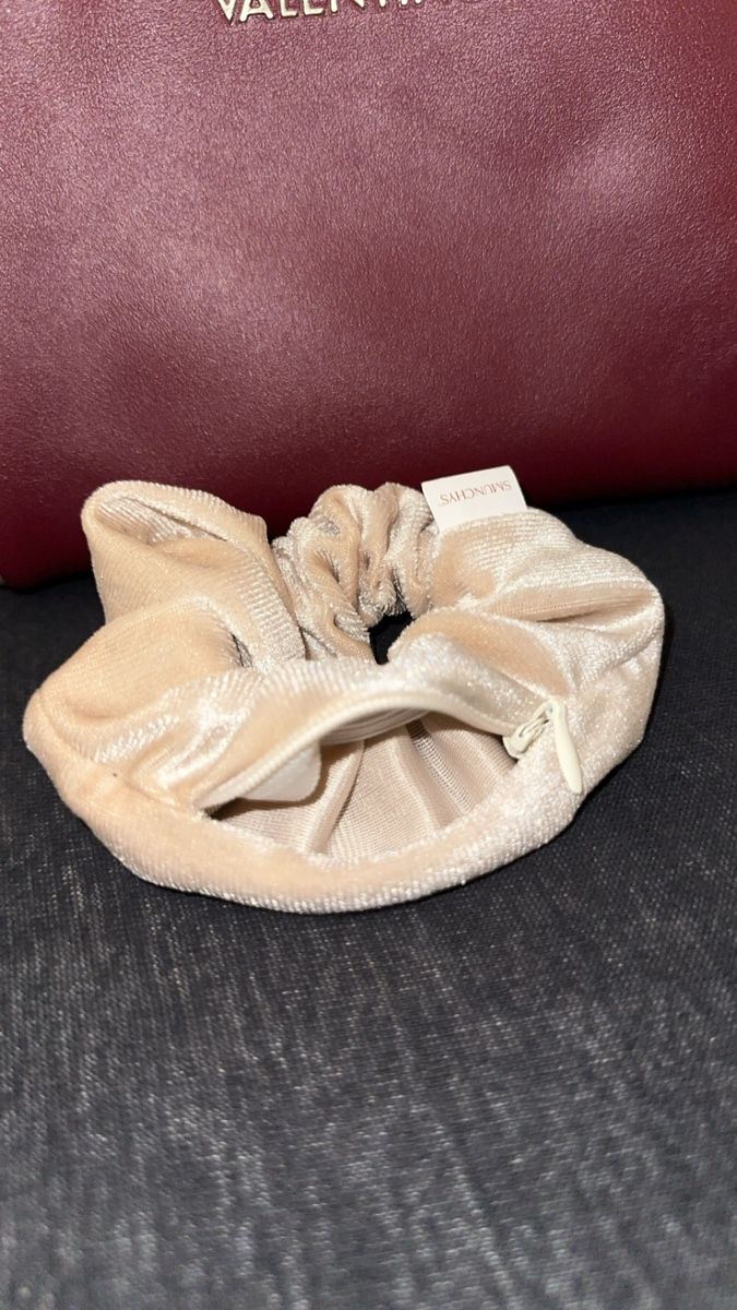 Accessori per capelli: Scrunchie Haargummi mit Reissverschluss 3x – Nuovo (secondo la descrizione) da Oftringen venduto da tola19 3