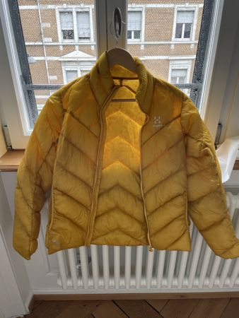Haglöfs L.I.M. Essens Daunenjacke Gelb Damen Gr. S