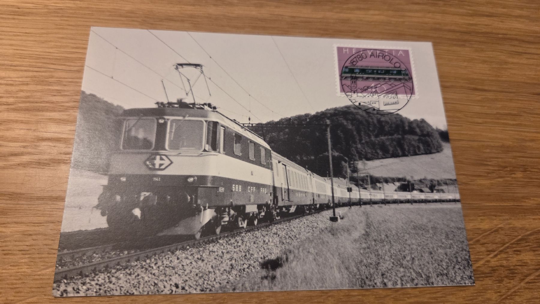 Tutti i francobolli: 1982 FDC Maximumkarte 100 Jahre Gotthardbahn – Usato da Arni AG venduto da Moth68
