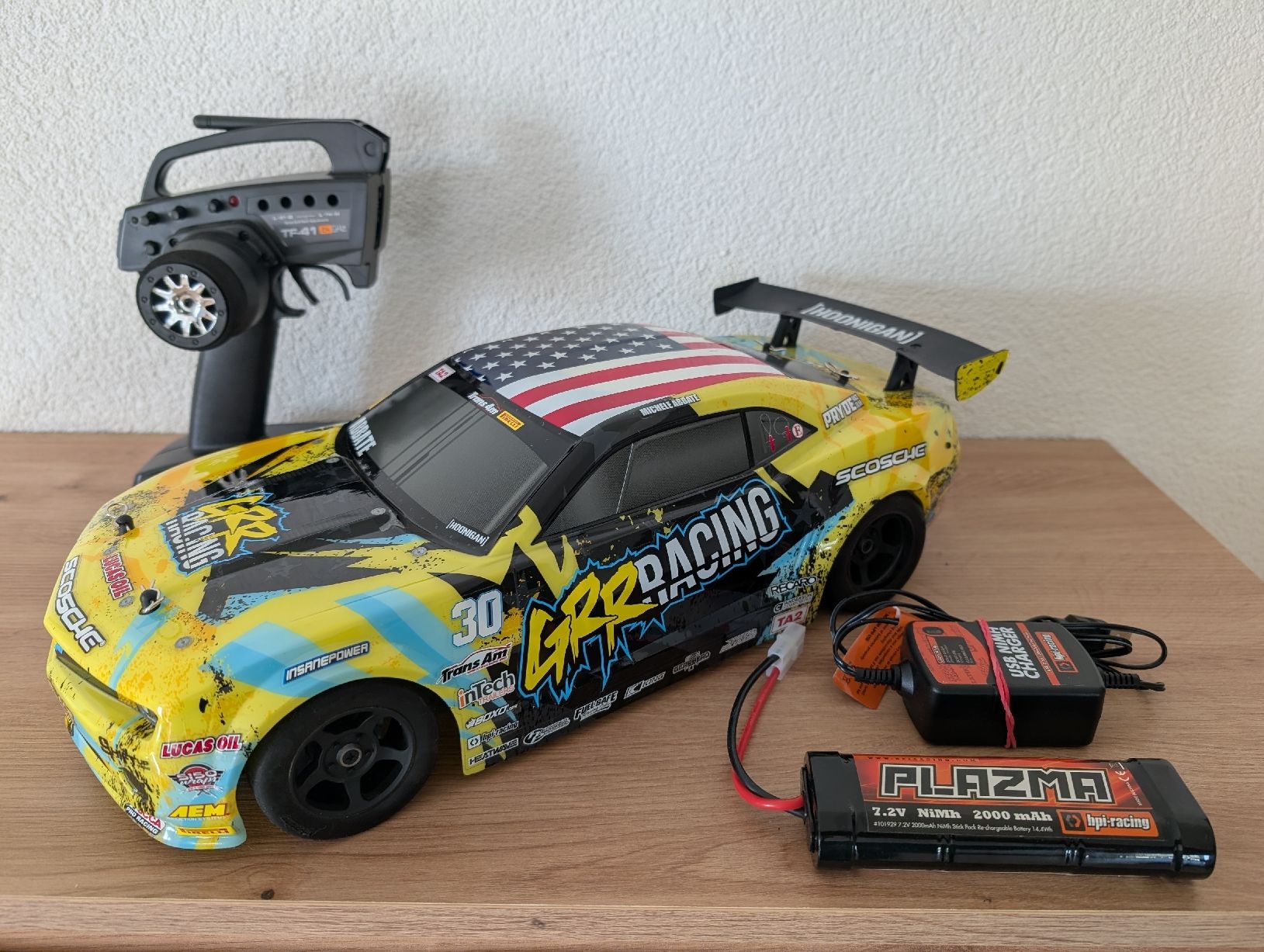 HPI Racing E10 1:10 – Chevrolet Camaro TA2 GRR Racing (Neuf (Voir ...
