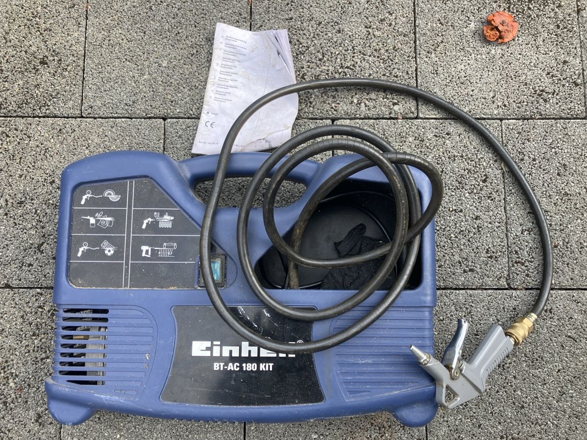 Einhell Compressori: Kompressor Einhell BT-AC 180 Kit – Usato da Heimiswil venduto da forelleblau
