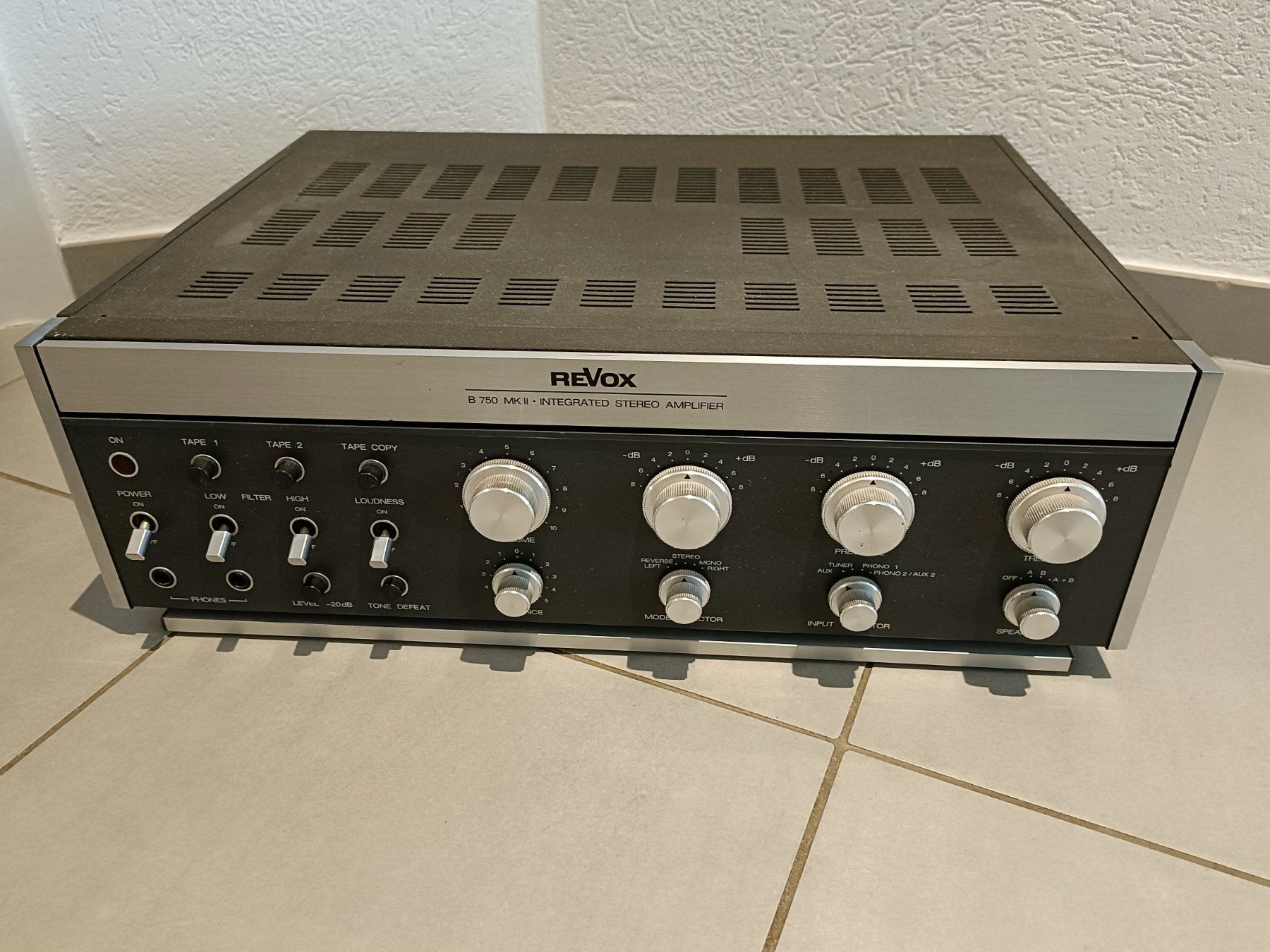 Revox Amplificatori: Amplificateur REVOX B750 mkII – Difettoso da Pampigny venduto da edyschi 1