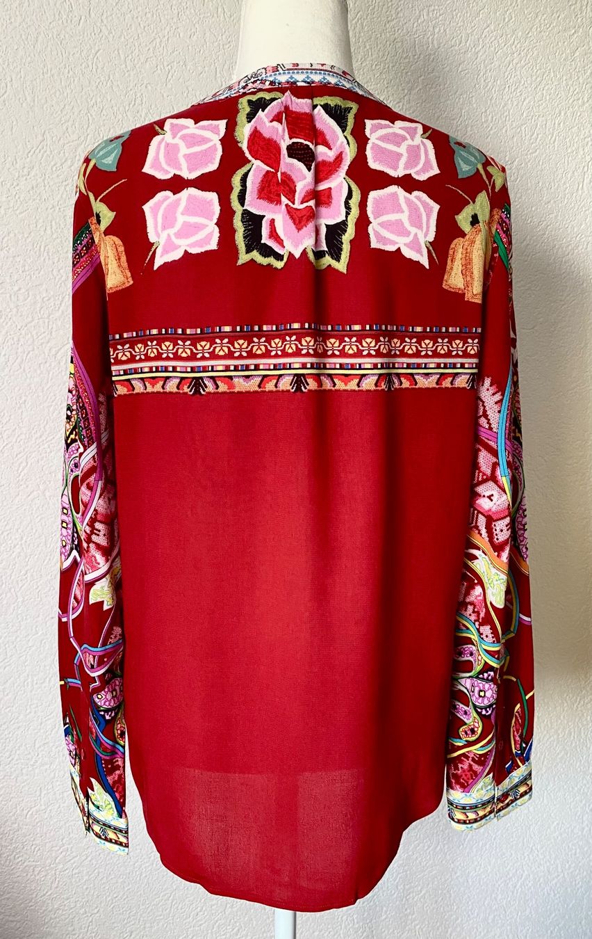 Desigual Blusen: Desigual Bluse aus Viskose Grösse M – Gebraucht aus Oberwil BL von Leni-Mischi 1