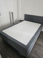Bett Säbövik mit Matratzentopper Tussoy
