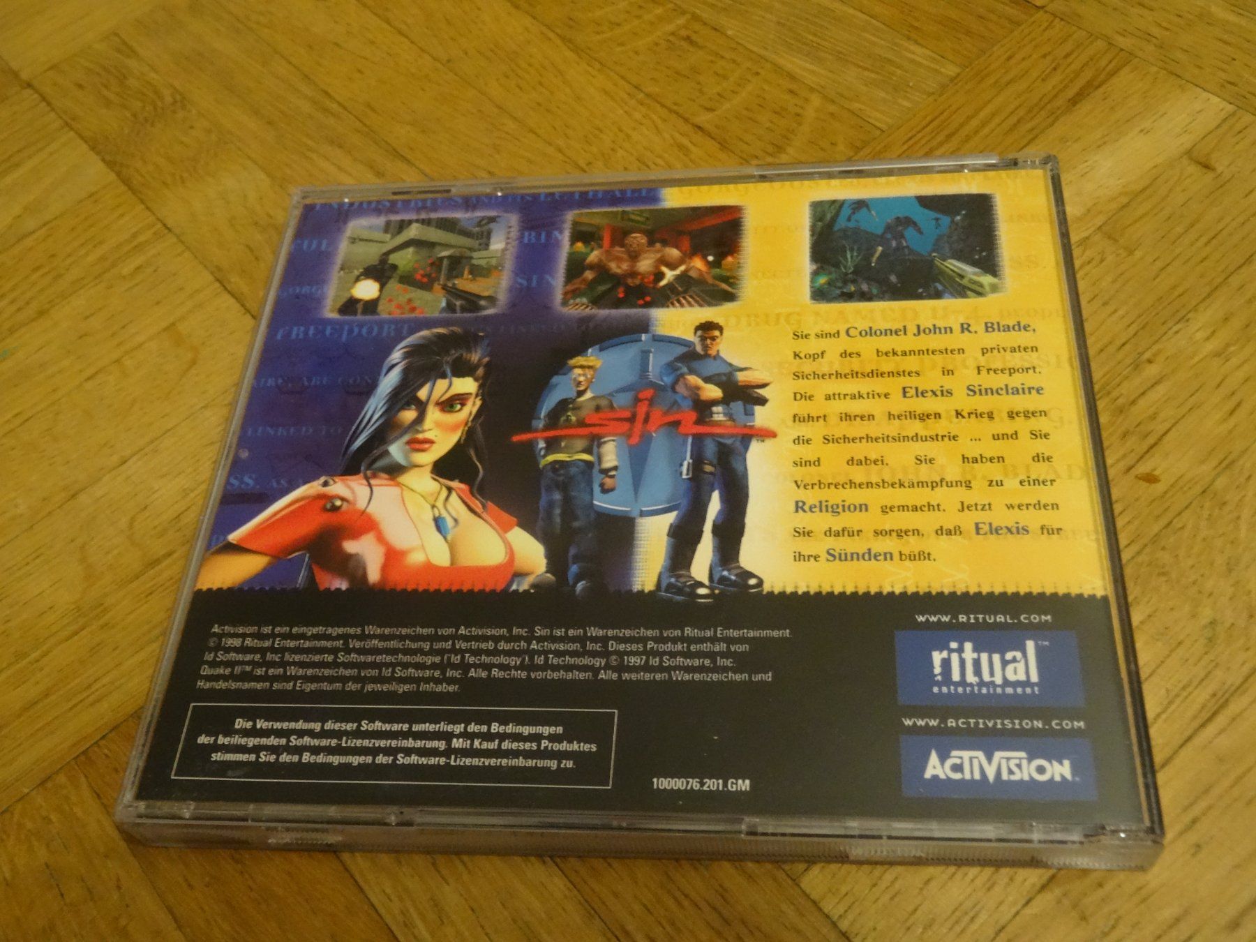 Spiele: Sin PC Game - – Gebraucht aus Olten von Disc-Ausverkauf 2