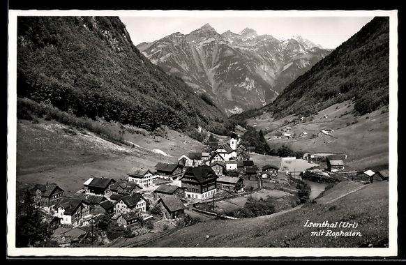 Cartoline postali: AK Isenthal /Uri, Mit Rophaien – Usato da Berlin venduto da bartko-reher