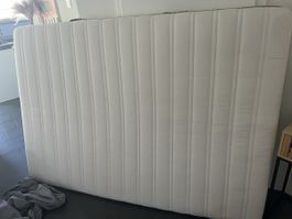 140x200 CM IKEA MALVIK Matratze inkl. Bettrost