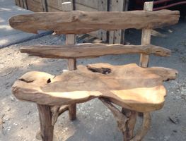 Bank Teakholz Gartenbank Teak Holzbank Sitzbank Gartenmöbel