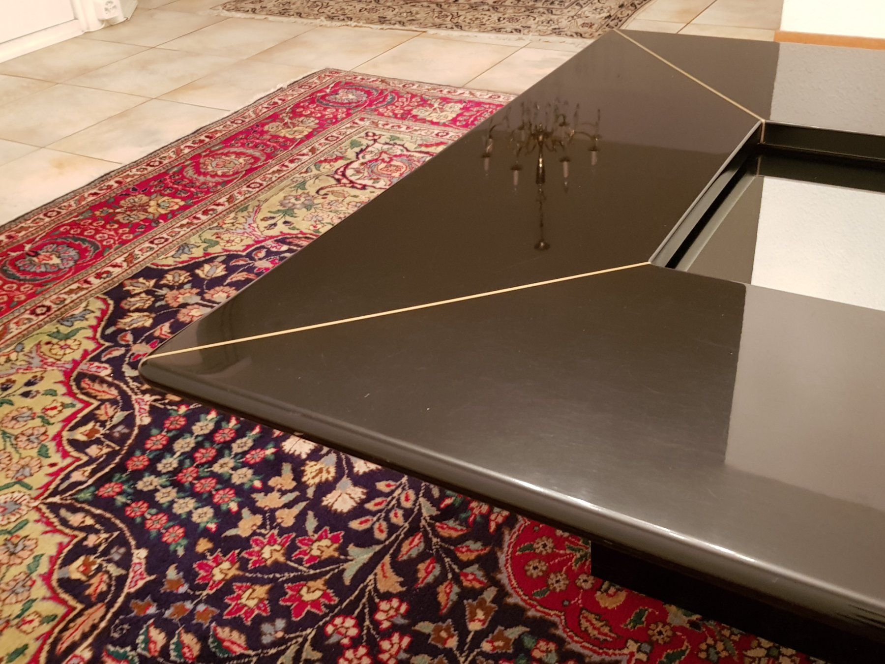 Tavoli: Design italien - Willy Rizzo - Table basse carrée – Usato da Sion venduto da Truffe5 9
