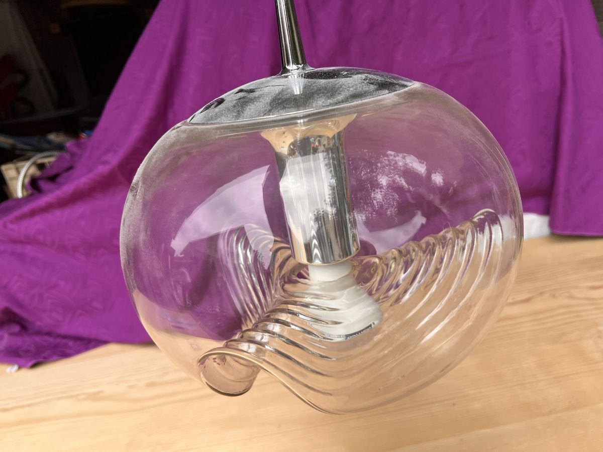 Lampadari & plafoniere: Hängelampe Glas Kugel (75) – Usato da Glattfelden venduto da maa_qcj8 3