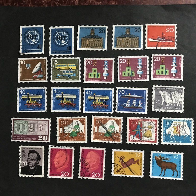 Tutti i francobolli: BRD 1962 - 1975 kl. Sammlung gest – Usato da Uitikon Waldegg venduto da Gooddeal05 4