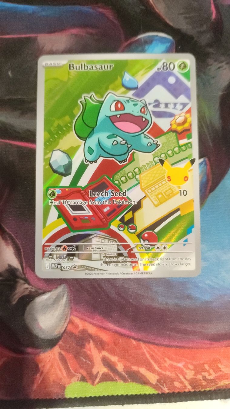 Pokémon Carte collezionabili: Bulbasaur MEP37 – Usato da Aarwangen venduto da Niccollects