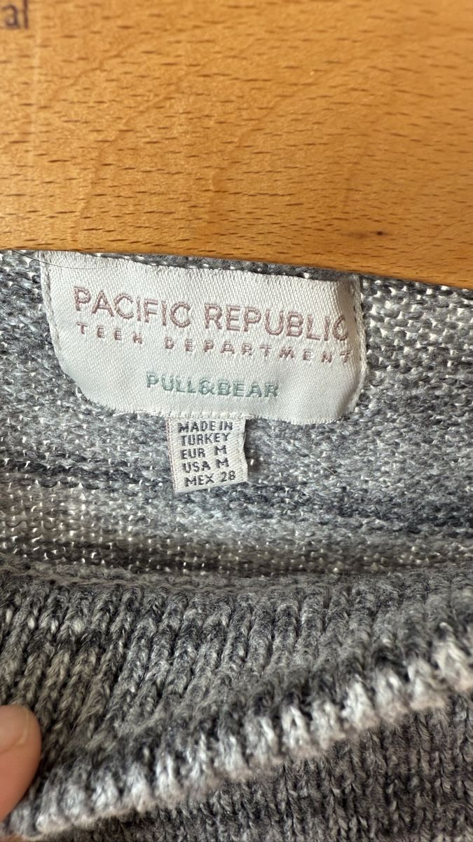 Pull&Bear Maglioni & Felpe: Pacific Republic Pull&Bear Strickpullover Grau M – Usato da Gelterkinden venduto da teddywidder 1