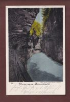 Meiringen - AARESCHLUCHT - 1903