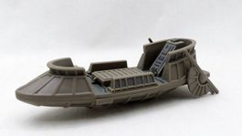 STAR WARS TATOOINE SKIFF ACTION FLEET 1996 GALOOB
