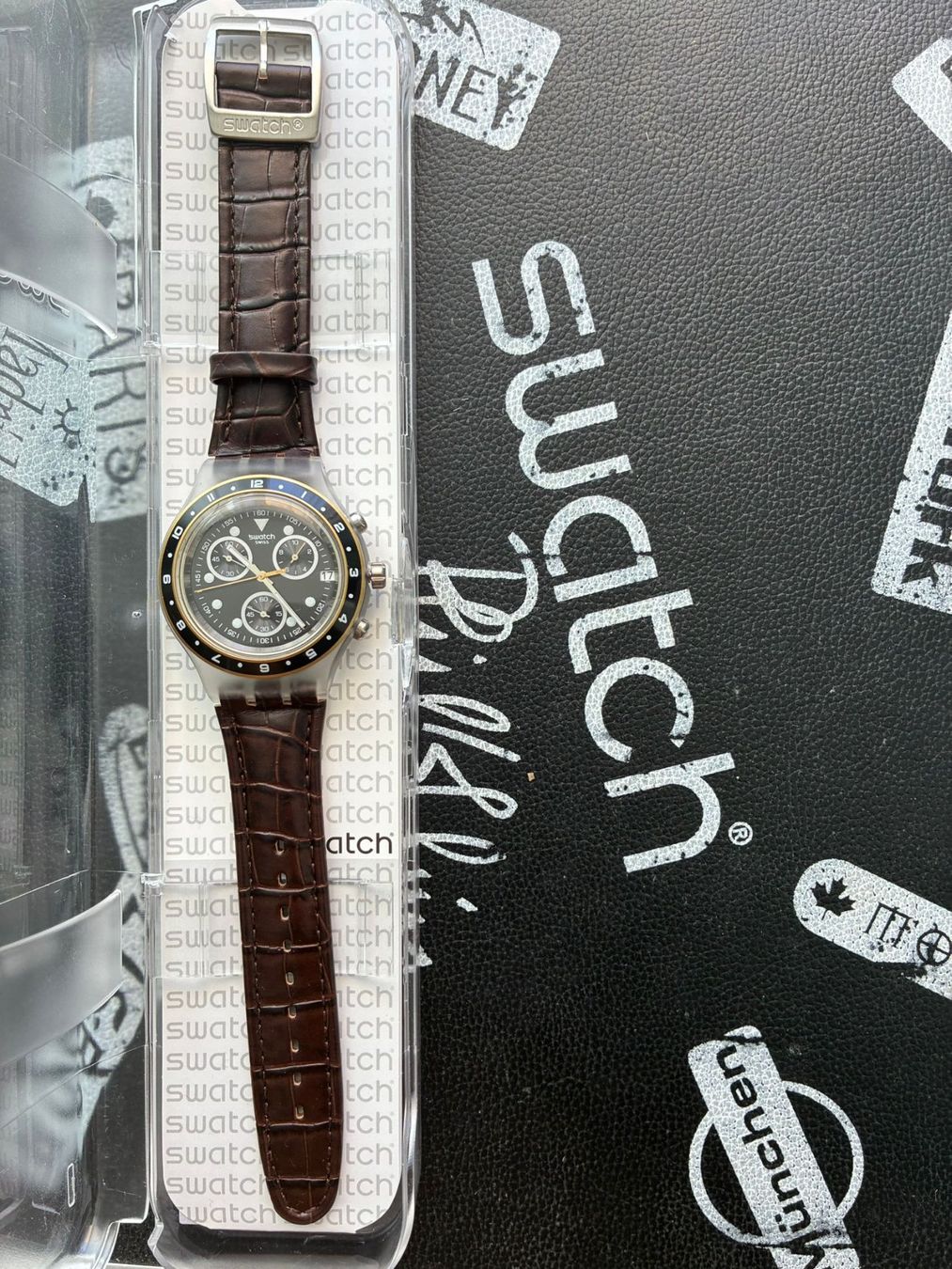 Swatch Orologi: Swatch Uhr Irony Chrono ANTENOR SVCK4076A – Nuovo (secondo la descrizione) da Orpund venduto da Dracaris77