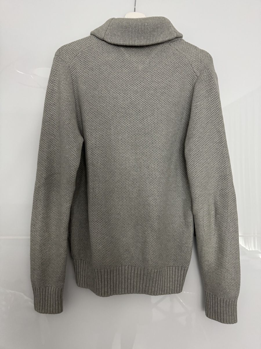 Tommy Hilfiger Maglioni & Felpe: Tommy Hilfiger Strickpullover Gr. M in grau – Usato da Grenchen venduto da servet.t 4