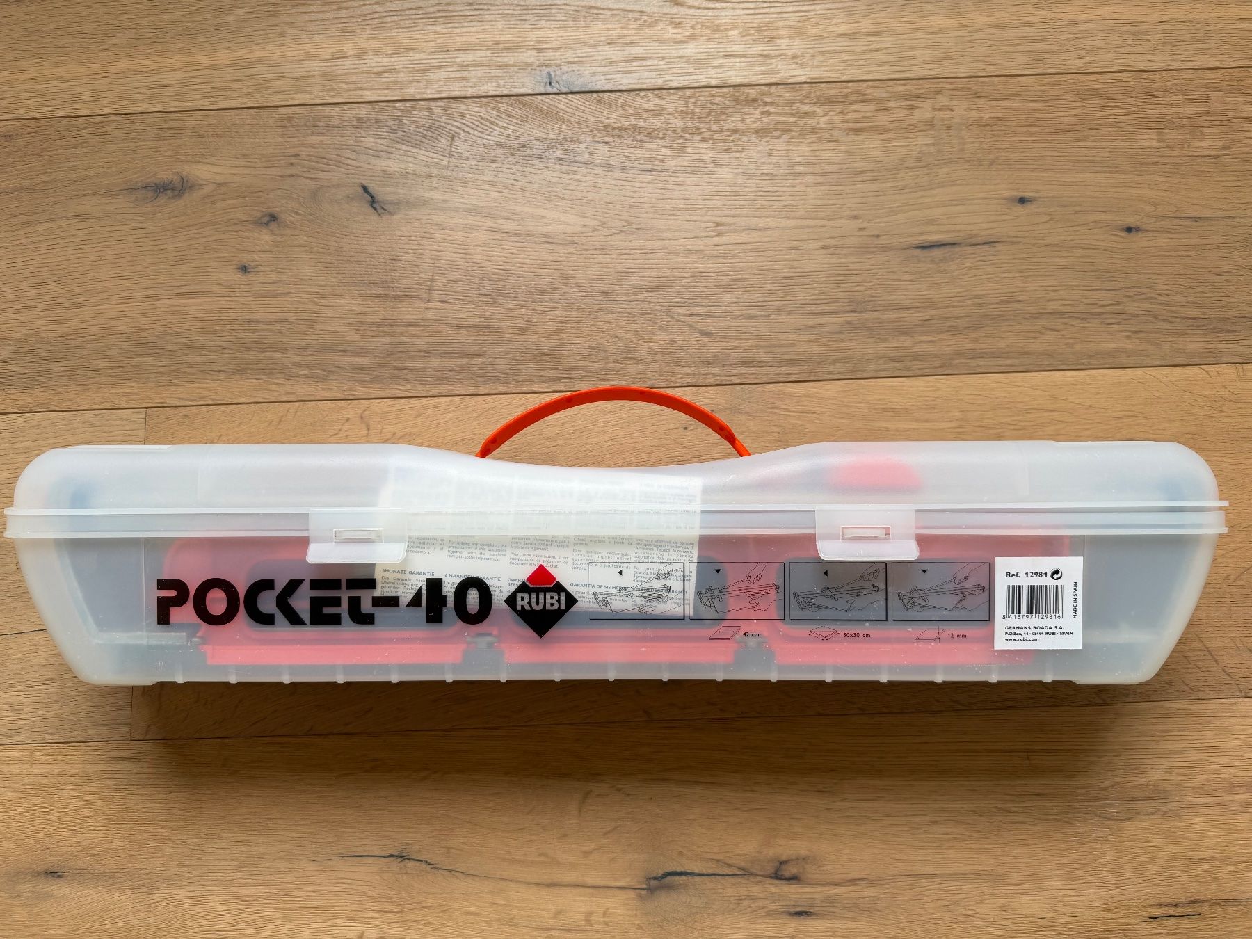 Tutti gli attrezzi: Rubi Fliessenschneider Pocket-40 – Usato da Beckenried venduto da edi.naepflin