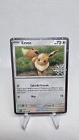 Pokemon Karte Eevee 133/165 sehr guter Zustand