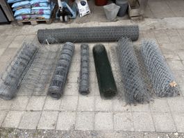 Diverse Rollen Drahtgitter gebraucht