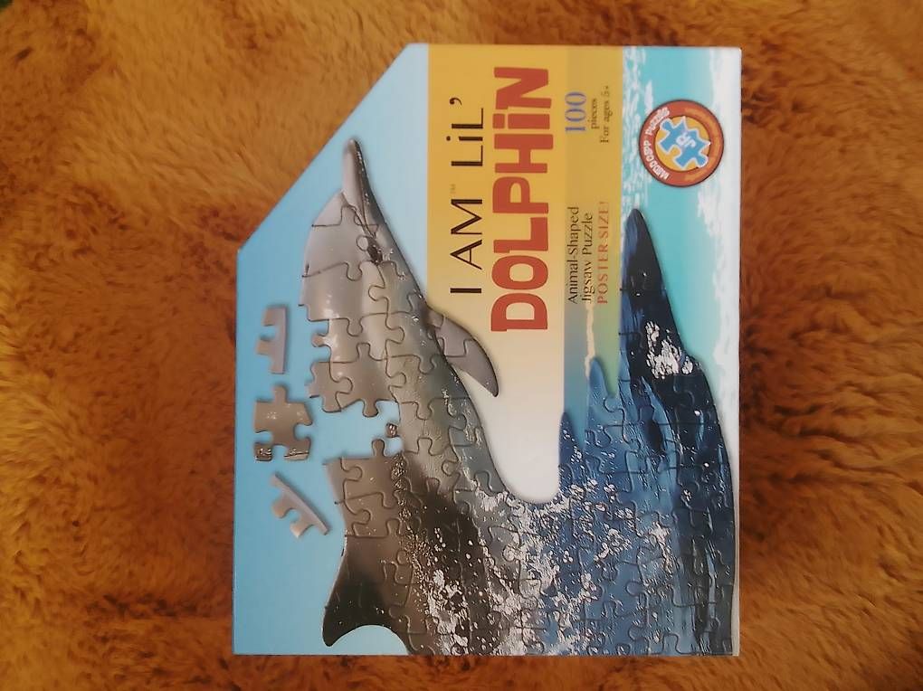 Puzzles: Kontur- Puzzle  Delphin – Gebraucht aus Basel von Gartenclan682.