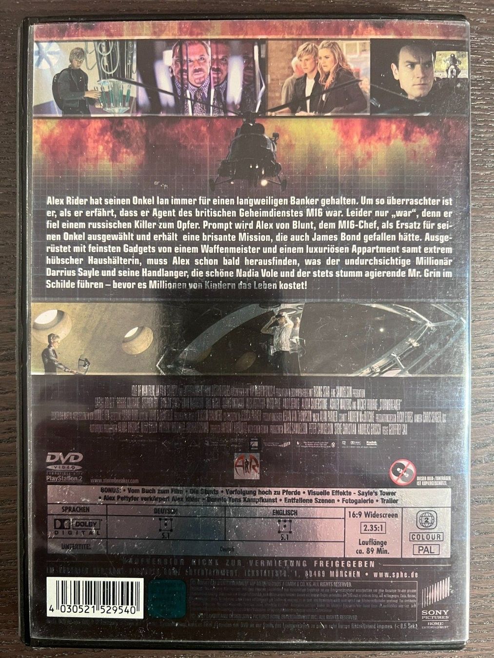 Tutti i DVDs: Stormbreaker – Usato da Zürich venduto da FilmFreunde 1