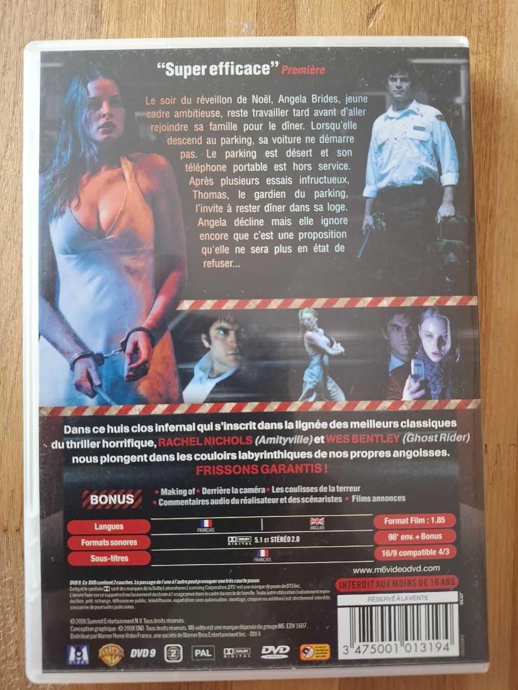 Tutti i DVDs: 2ème sous-sol _ français – Usato da Moutier venduto da Carambaaa 1