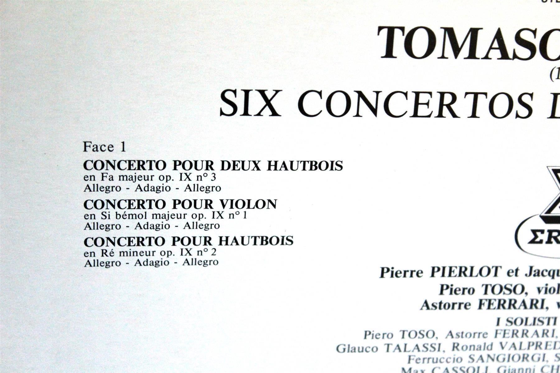 Top: Six Concertos Pour Hautbois, Violon... – Usato da Bern venduto da kultiges 5
