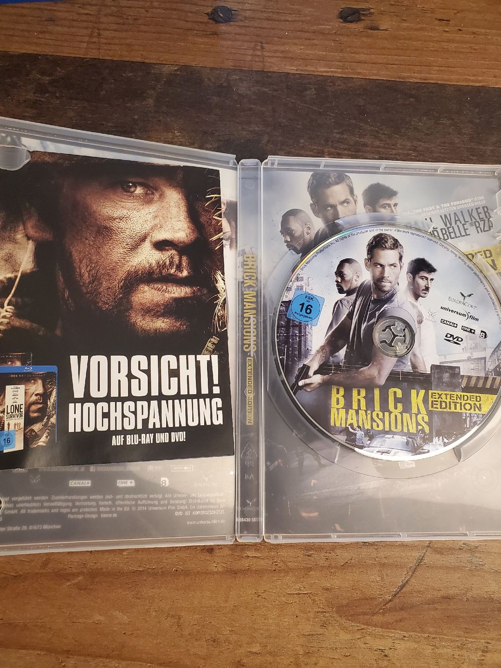 Tutti i DVDs: BRICK MANSIONS DVD – Usato da Weinfelden venduto da RobsFortune 1