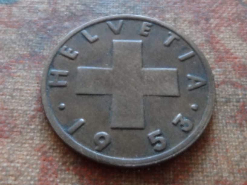 Tutti le monete: 2 Rp. 1953  (C) – Usato da Romanel-sur-Lausanne venduto da Swift13