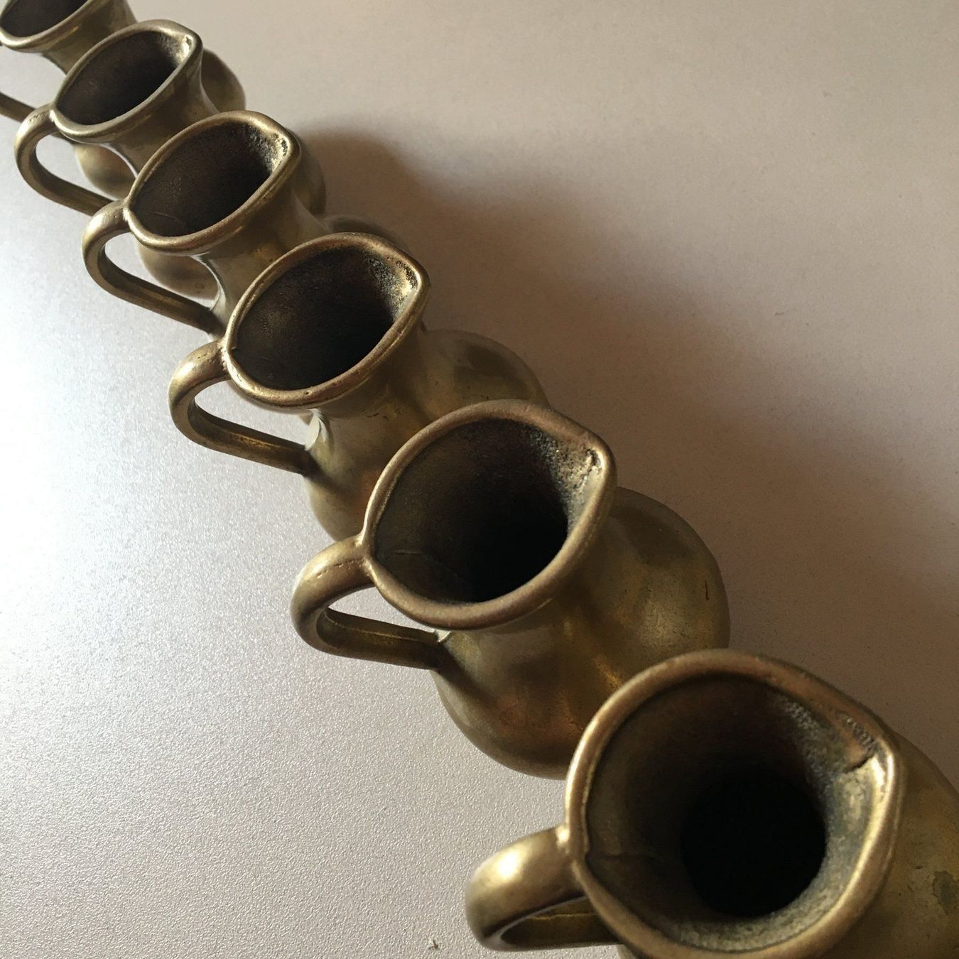 Vasi & Recipienti: 6 petits vases en bronze – Usato da APPLES venduto da az02 1