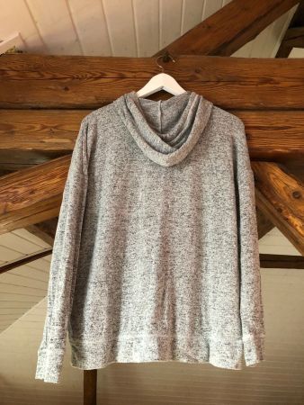 C&A Damen Kaputzen Hoodie Pullover Grau M Pull Doux Gris